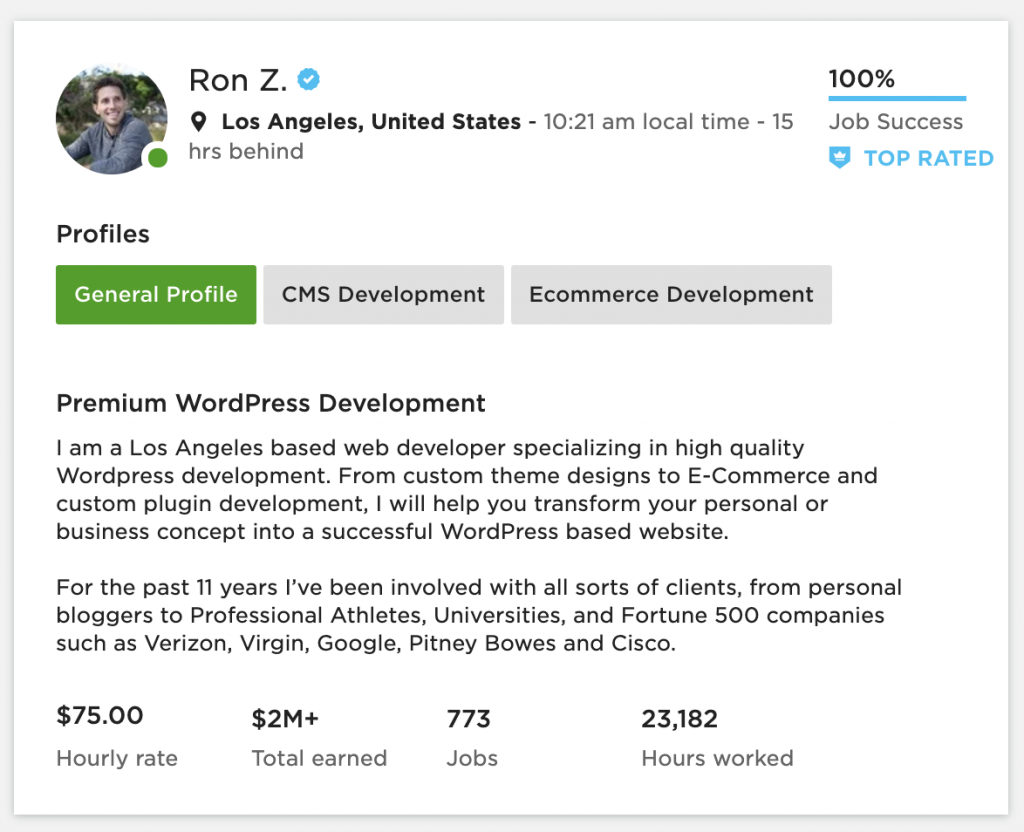 WordPress独立开发者，他在平台赚了200万美金