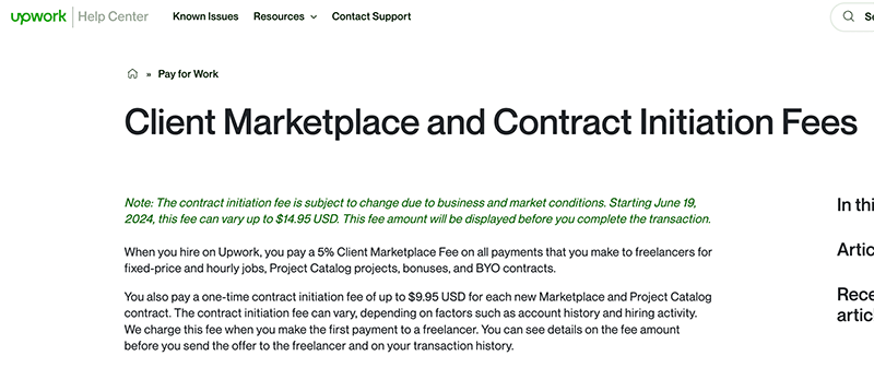 Contract Initiation Fee涨价,Upwork提升雇佣门槛,好消息还是坏消息?