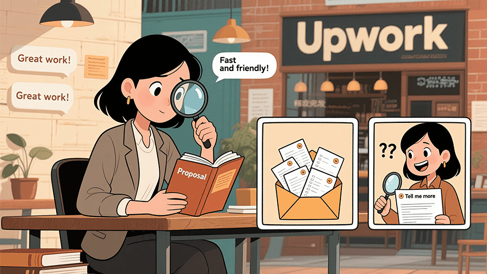 Upwork上的自由职业高手，往往只做对了两件事
