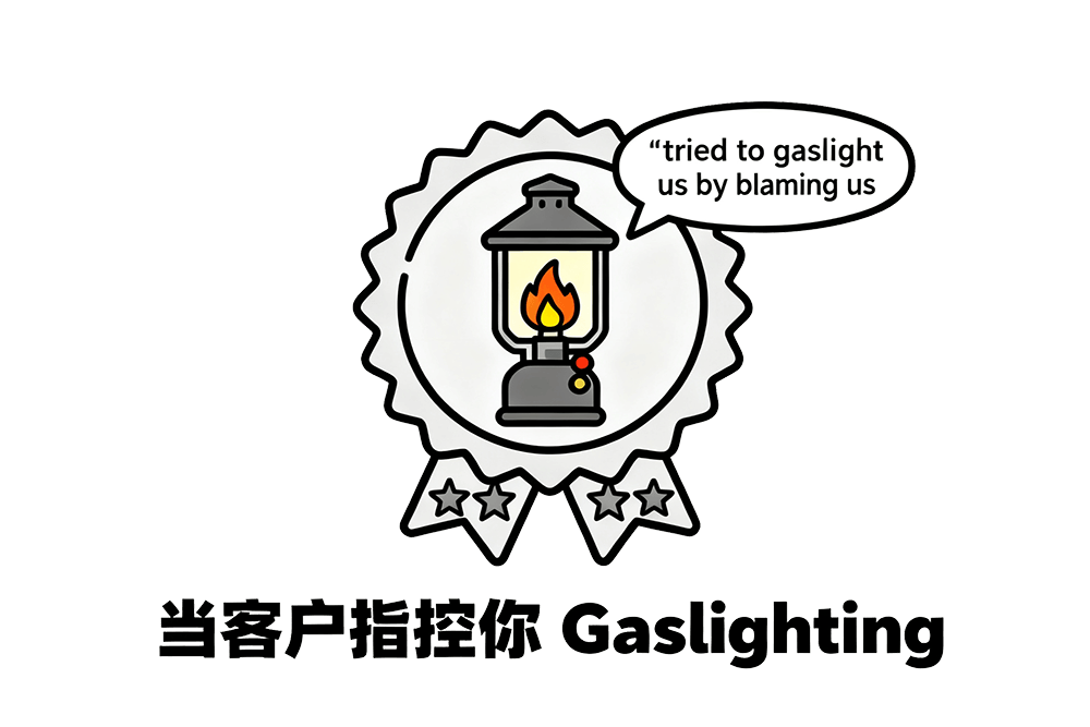 当客户指控你”Gaslighting”:快速妥善处理差评危机
